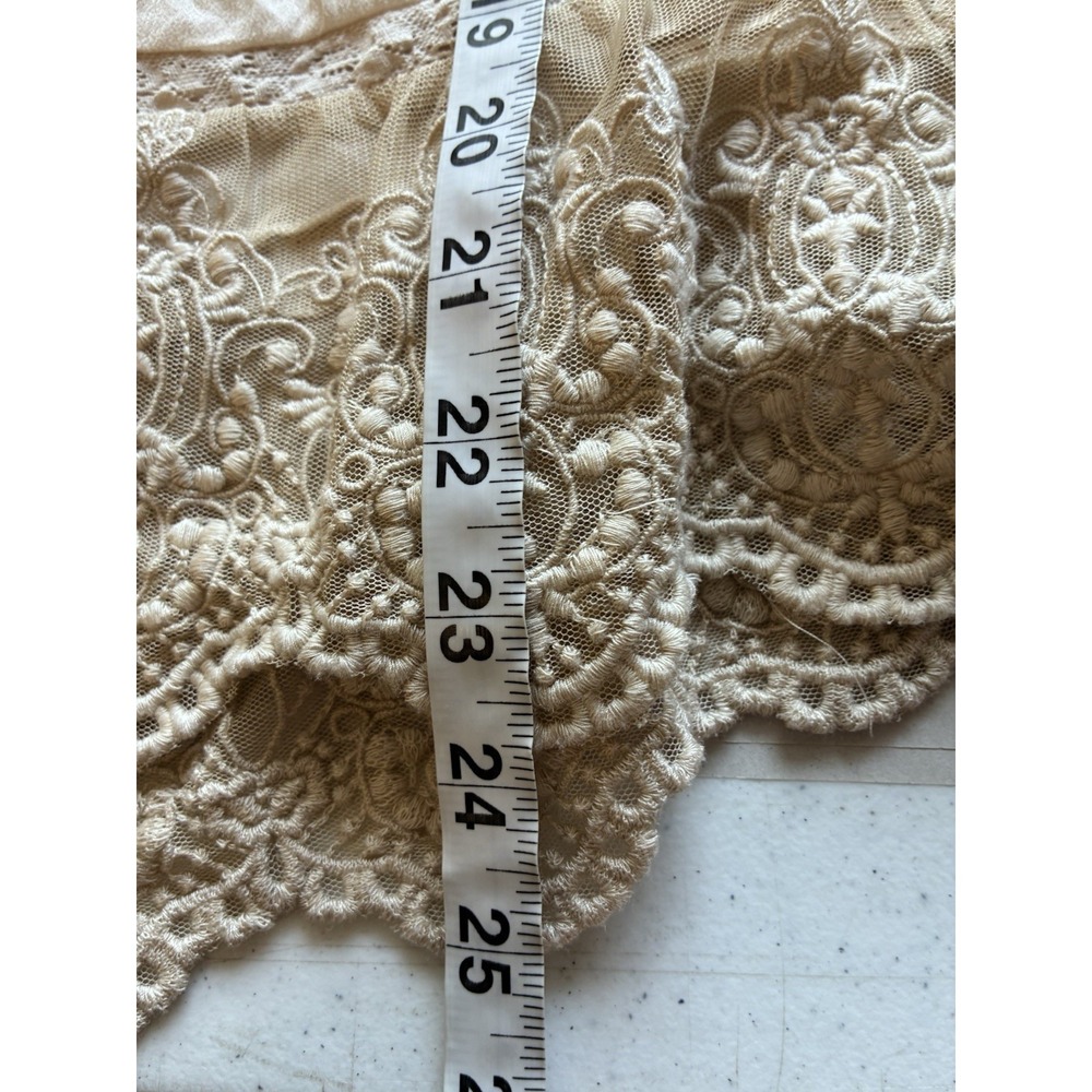 Sundance Tunic Tank Top‎ Sz SP Oversized Ivory Lace Feminine - Picture 7 of 8